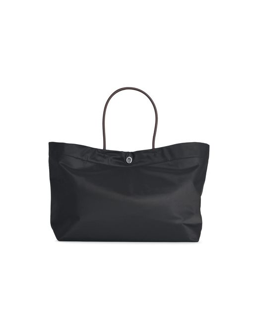Tory Burch Blue Large 'Ella Twist' Polyamide Bag