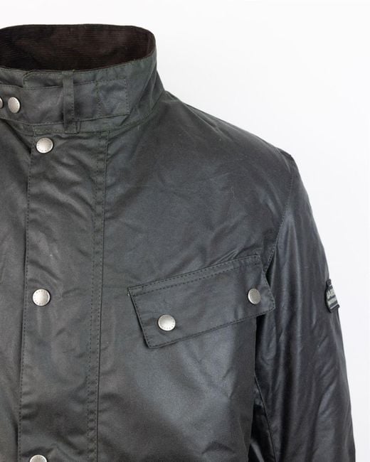 Barbour Gray Giacca Duke Cerata