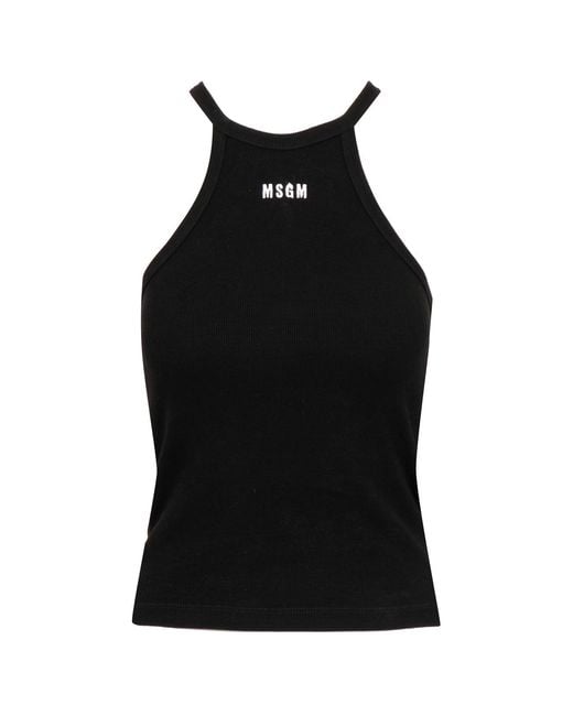 MSGM Black Top