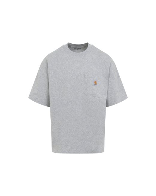 Carhartt Gray Work Pocket T Shirt