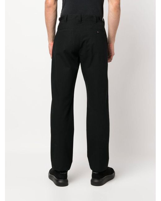 Alexander McQueen Hose Mit Kordelzügen in Black für Herren