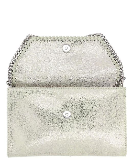 Stella McCartney Gray Polyester Shoulder Bag