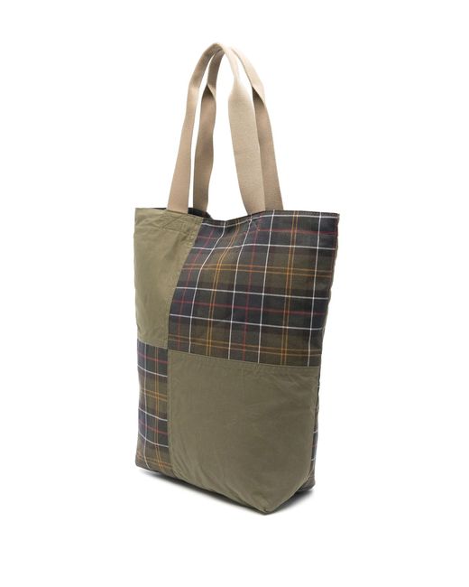Barbour Multicolor Transport Patchwork Tote Tasche