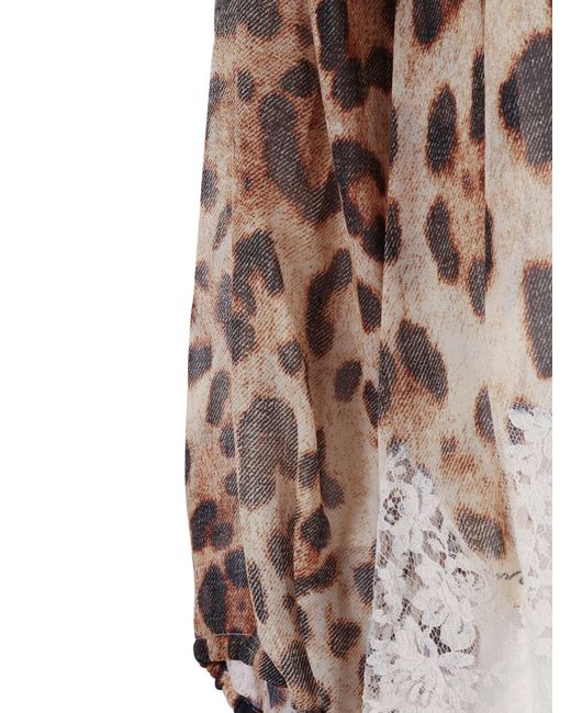 Ermanno Scervino Camicia Maculata in het Brown