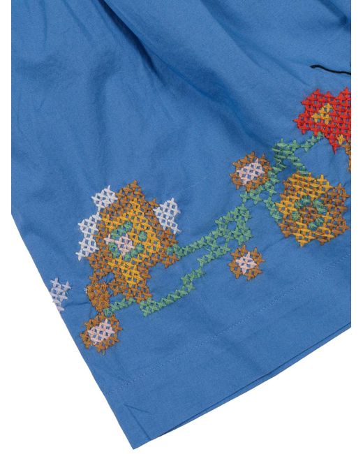 Molo Blue Rosalyn Blouse