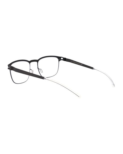 Mykita Brown Storm Metal Glasses