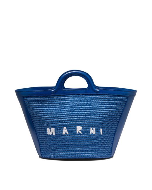 Marni Blue "Tropicalia Small" Handtasche