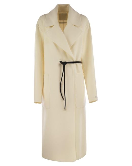 Sportmax Natural Abate Double Dressing Gown Coat