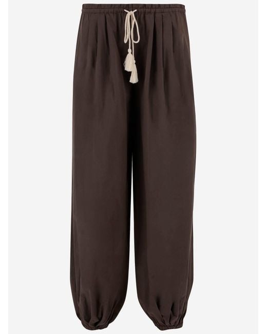 THE GARMENT Black Organic Cotton Trousers
