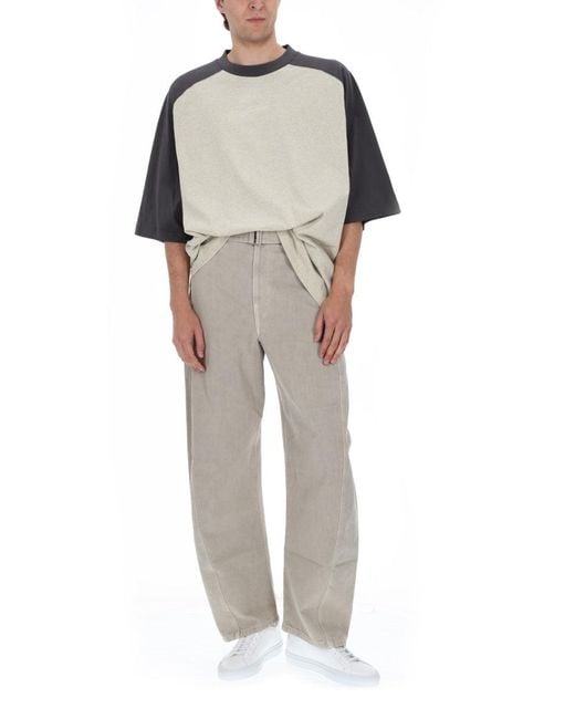 Fear Of God Blue Tshirt Signature Baseball