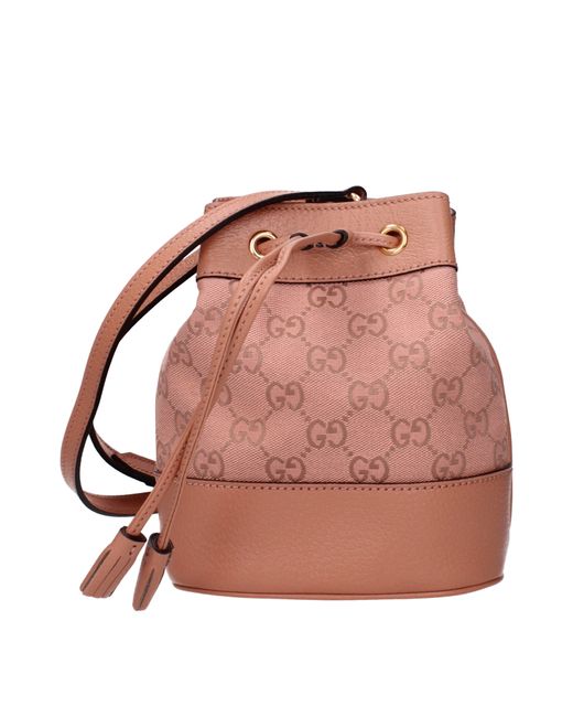 Gucci Brown Borse A Tracolla Ophidia Donna Pelle Rosa