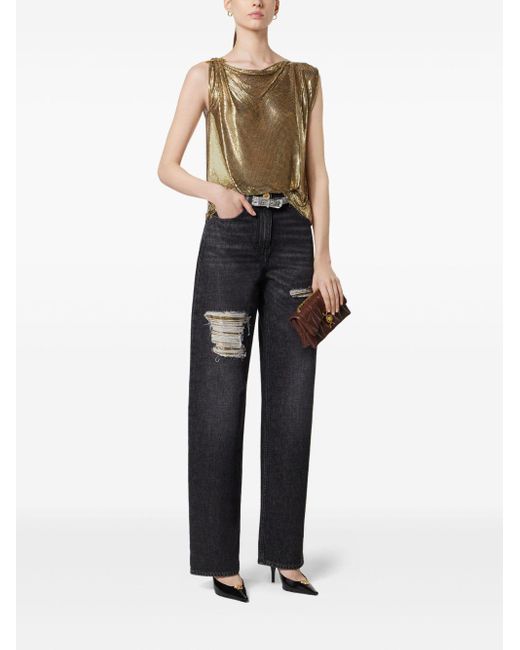 Versace Black Denim Cotton Jeans