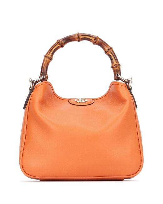 Gucci Orange Bag With Removable Shoulder Strap