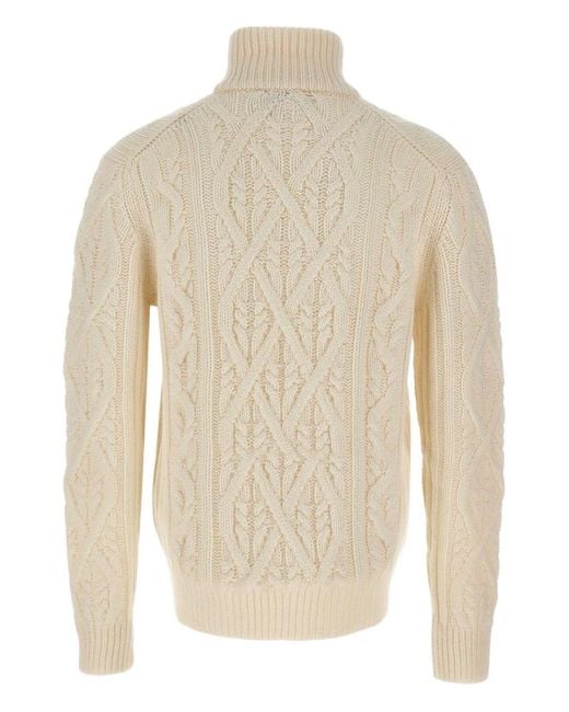 Boss White Sweaters for men