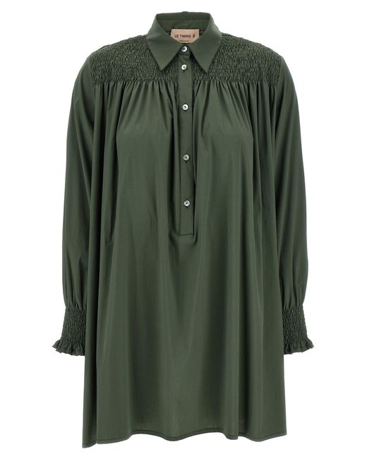 Le twins Green 'Bianca' Kleid