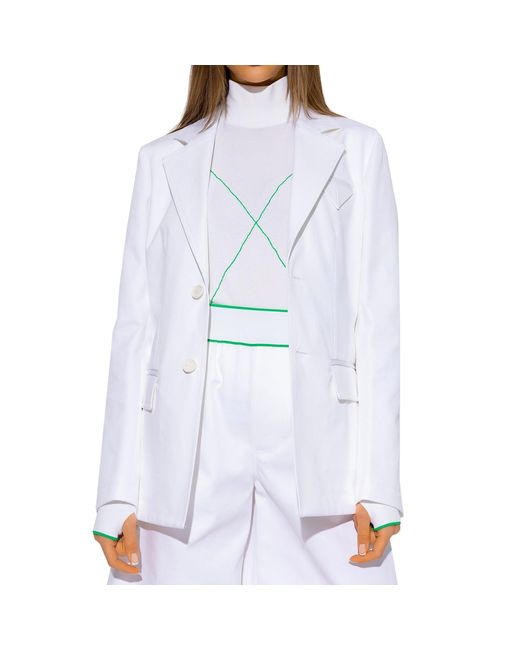 Bottega Veneta White Blazers