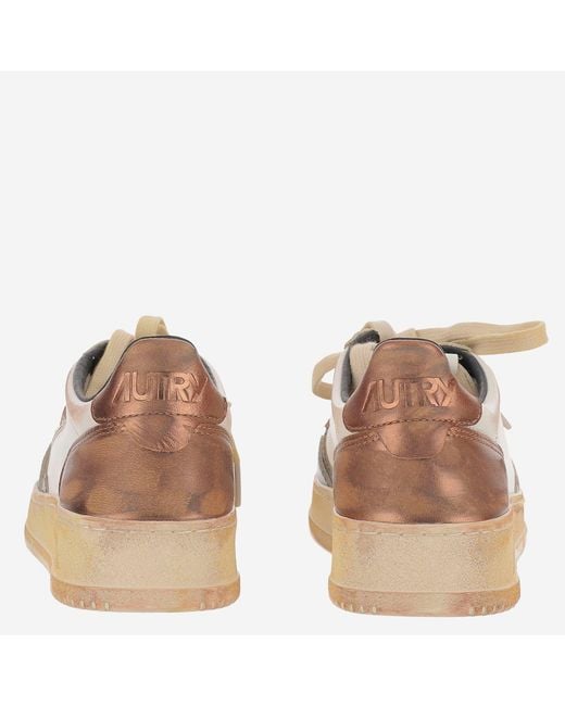 Autry Multicolor Medalist Low Super Vintage Sneakers for men