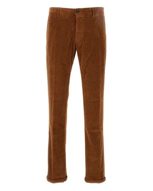 Incotex Brown Trousers for men