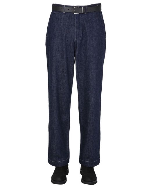 Nigel Cabourn Blue Factory Jeans for men