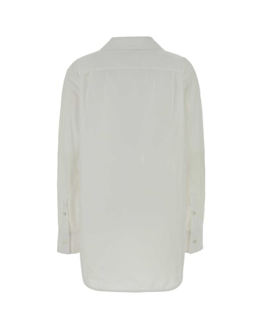 Maison Margiela White Poplin Shirt