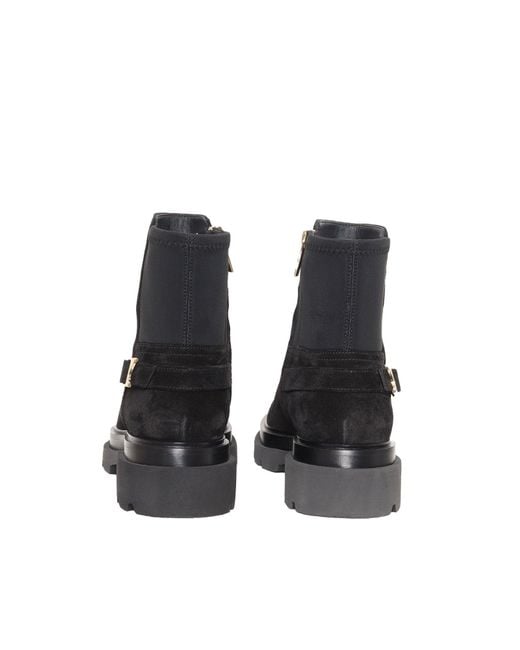 Santoni Black Boot