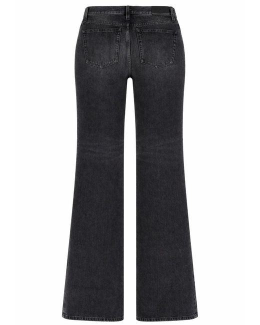 Gucci Blue Denim Jeans With Horsebit Detail
