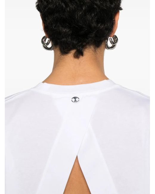 Rabanne Katoenen T -shirt in het White