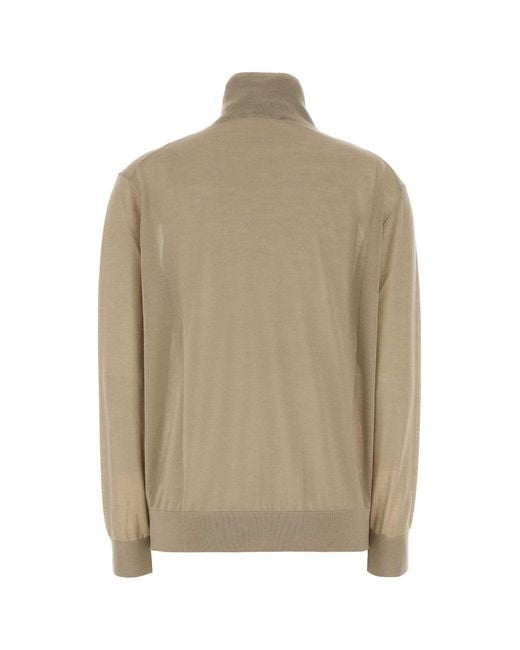 The Row Natural Turtle Neck Sweater