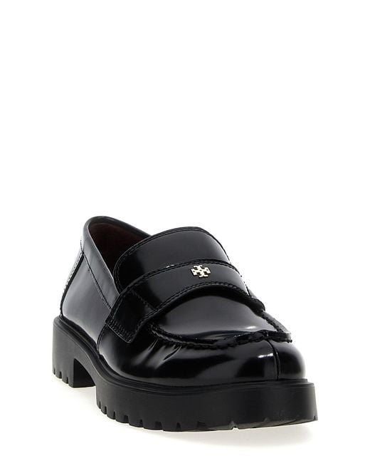 Tory Burch Black 'Classic Lug' Loafers for men