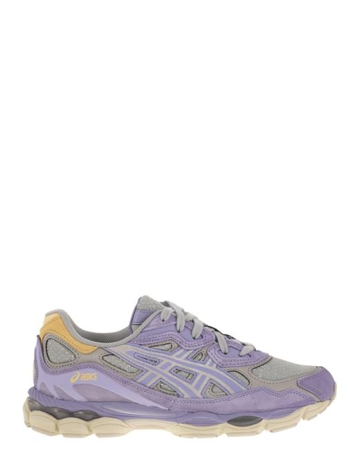 Asics Purple Gel Nyc Sneakers for men