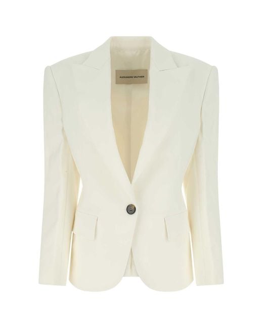 Alexandre Vauthier White Giacca