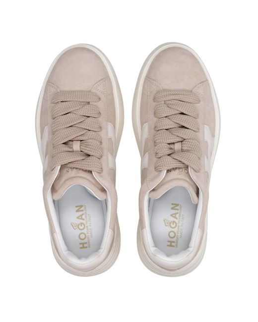 Hogan Multicolor Turnschuhe tauchten grau