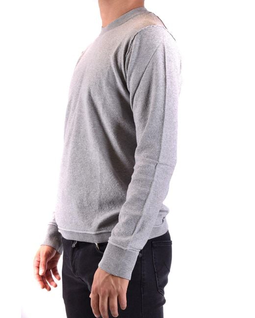 Paolo Pecora Gray Sweaters