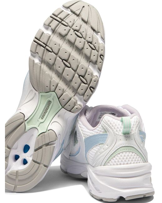 New Balance White "530" Sneakers for men