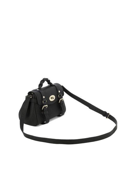 Mulberry Black "Mini Alexa" Handbag