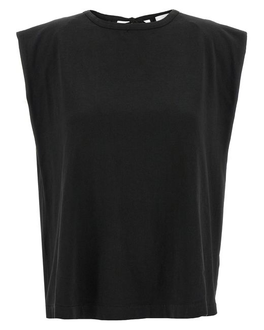 Nude Black Lace T Shirt