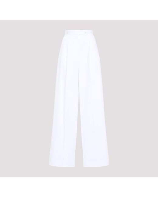Givenchy Pleated Pants in het White