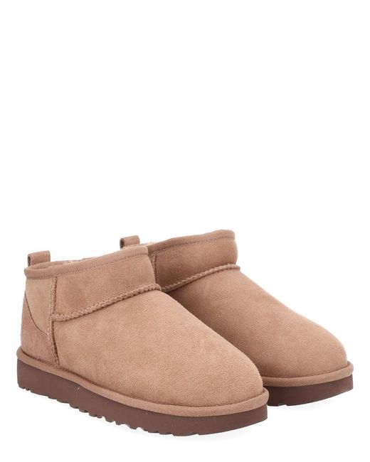 Ugg Brown Slip-On Boots