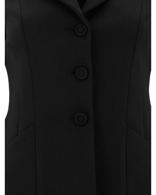 Semler Single-breasted Blazer Jackets And Coats Black
