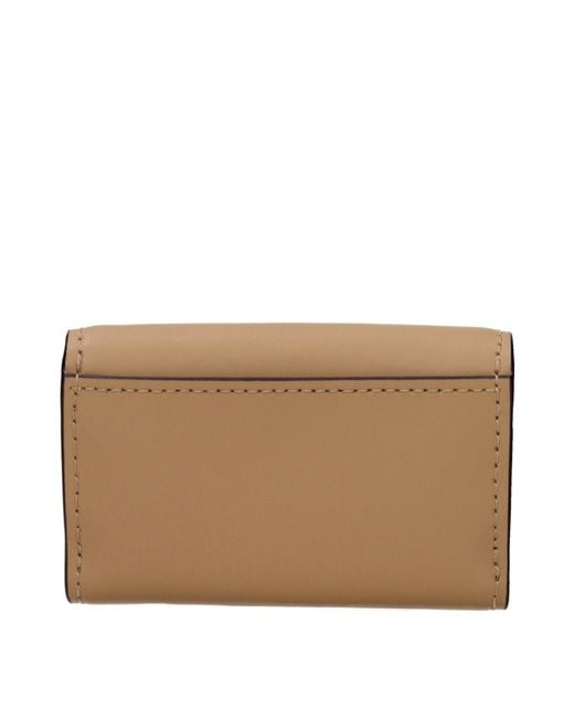 Michael Kors Brown Lyra Leather Wallet/Hazelnut