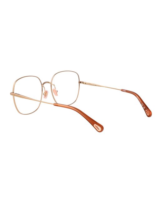 Chloé Metallic Transparent Metal Glasses