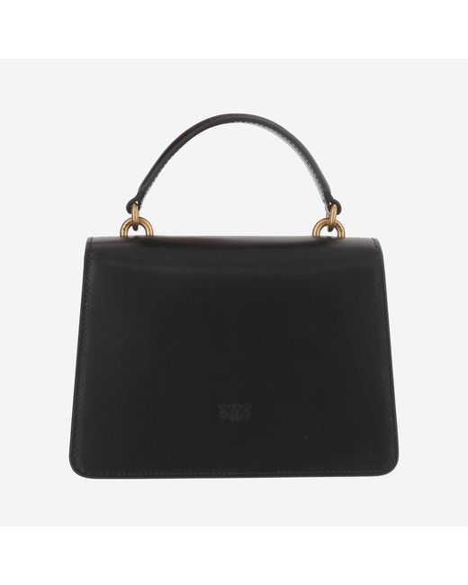 Pinko Black Love One Mini Light Bag