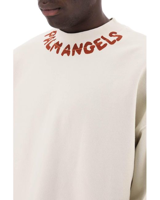 Sweat-shirt avec Palm Angels pour homme en coloris White