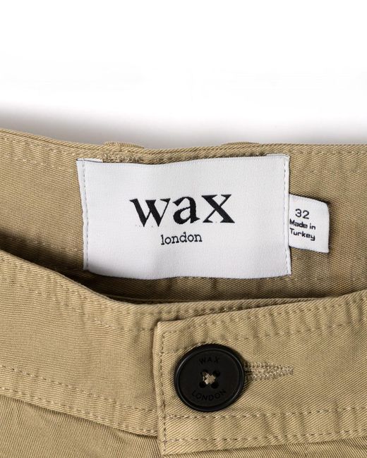 Wax London Natural Trousers for men