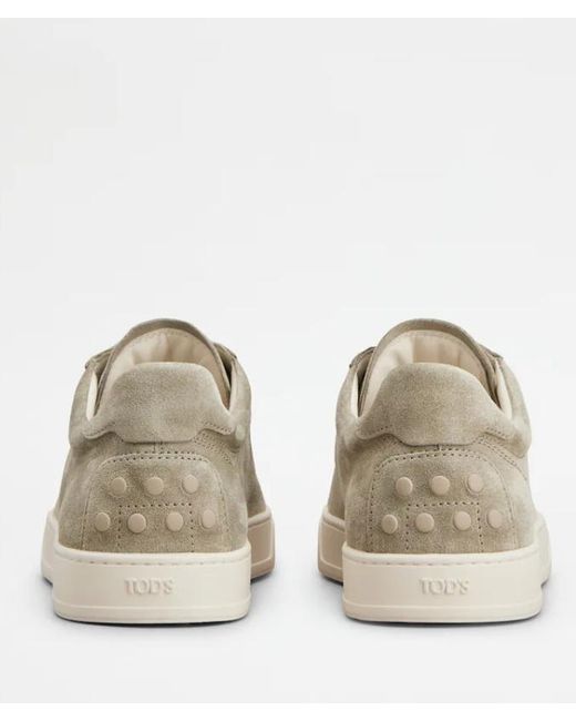 Tod's Natural Leather Sneakers