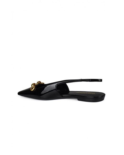 Saint Laurent Black Ballet Flats Blade