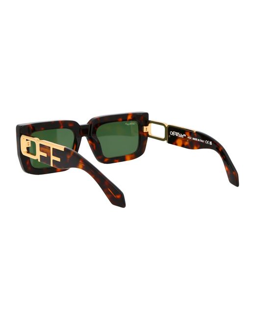 Off-White c/o Virgil Abloh Green Sunglasses