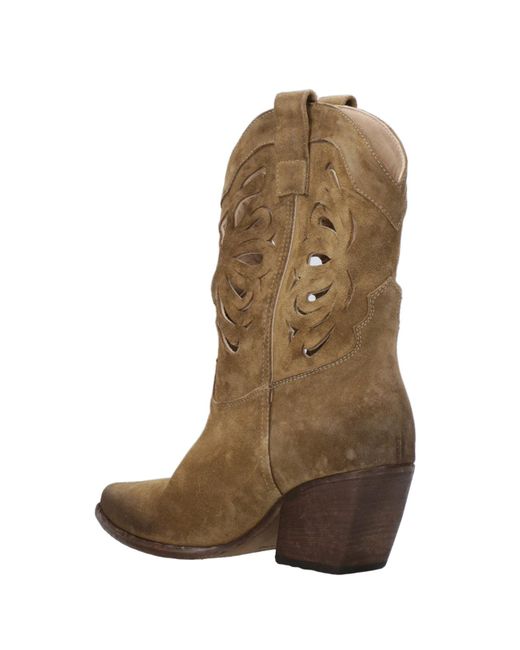 Elena Iachi Brown Boots