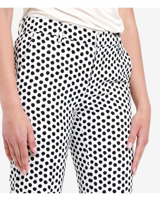 PT Torino White Trousers