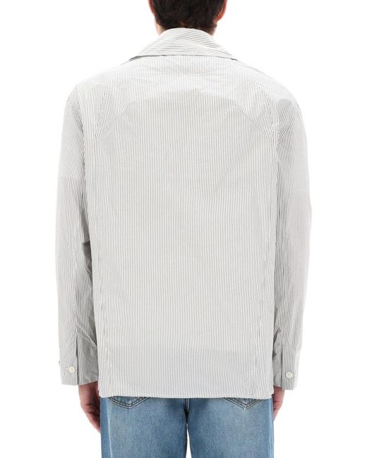 Jacquemus White Stylish Jacket for men
